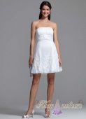 Короткое и недорогое свадебное платье Style 10333