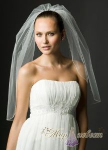 Красивая свадебная фата Style 849 ― Интернет магазин Мир Невест - свадебные платья и аксессуары, эксклюзивные вечерние платья