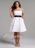 Большое, короткое свадебное платье Style 9INT13721  