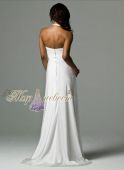 Длинное, лёгкое и красивое свадебное платье Style BR1015