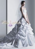 Элитное, длинное свадебное платье от Олега Кассини Style CT291