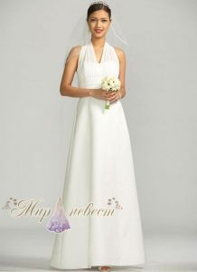 Свадебное платье латье А-силуэта Style INT81441 ― Интернет магазин Мир Невест - свадебные платья и аксессуары, эксклюзивные вечерние платья