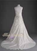 Эксклюзивное свадебное платье с длинным шлейфом Style T9579