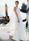 Лёгкое и красивое свадебное платье Style T9850
