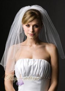 Фата Style V3432S ― Интернет магазин Мир Невест - свадебные платья и аксессуары, эксклюзивные вечерние платья