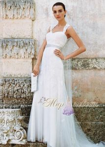 Кружевное свадебное платье Style VW9768 ― Интернет магазин Мир Невест - свадебные платья и аксессуары, эксклюзивные вечерние платья