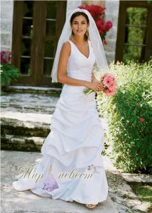Свадебное платье стиль А-силуэт Style WG3028 ― Интернет магазин Мир Невест - свадебные платья и аксессуары, эксклюзивные вечерние платья