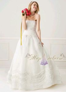 Шикарное свадебное платье из коллекции "Galina" Style WG3040 ― Интернет магазин Мир Невест - свадебные платья и аксессуары, эксклюзивные вечерние платья