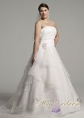 Шикарное свадебное платье большого размера Style 9J9869