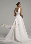 Длинное и очень красивое свадебное платье большого размера Style 9WG9854