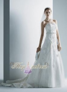 Эксклюзивное свадебное платье Style CWG345 ― Интернет магазин Мир Невест - свадебные платья и аксессуары, эксклюзивные вечерние платья