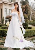 Красивое свадебное платье Style V9409