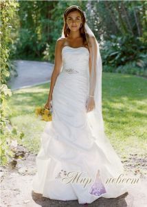 Свадебное платье из тафты Style WG3029 ― Интернет магазин Мир Невест - свадебные платья и аксессуары, эксклюзивные вечерние платья